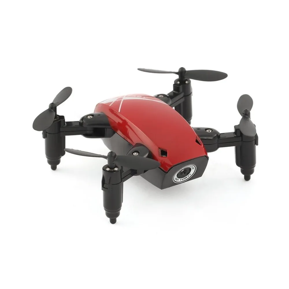 S9W складной RC Мини Дрон Карманный Дрон микро Дрон вертолет с wifi FPV 0.3MP камера 360 градусов