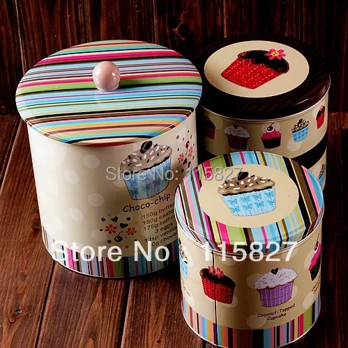 Бесплатная доставка! 3 шт./лот Джамбо choco-чип Дизайн cookie jar candy может творческий