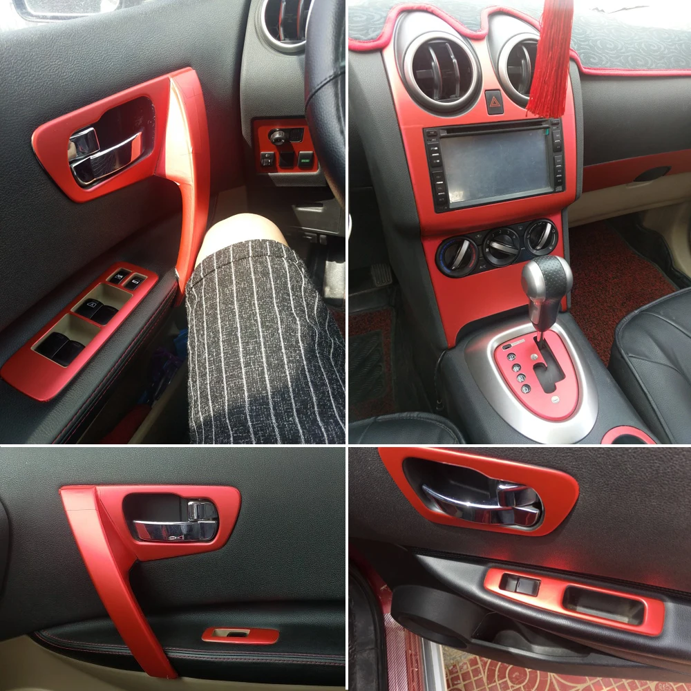 Для Nissan Qashqai 2006 2015 J10 внутренняя Центральная панель управления дверная ручка