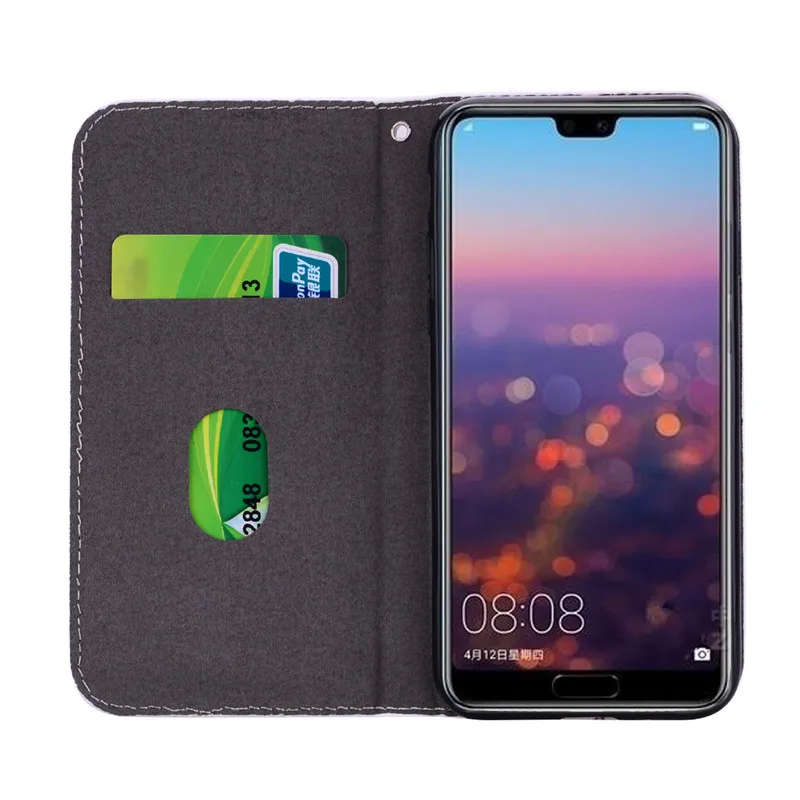Для Huawei Honor 7X 7A 10 9 Lite P20 Mate 20 Y6 2018 Nova 3i Блестящий крокодиловый Флип кожаный чехол