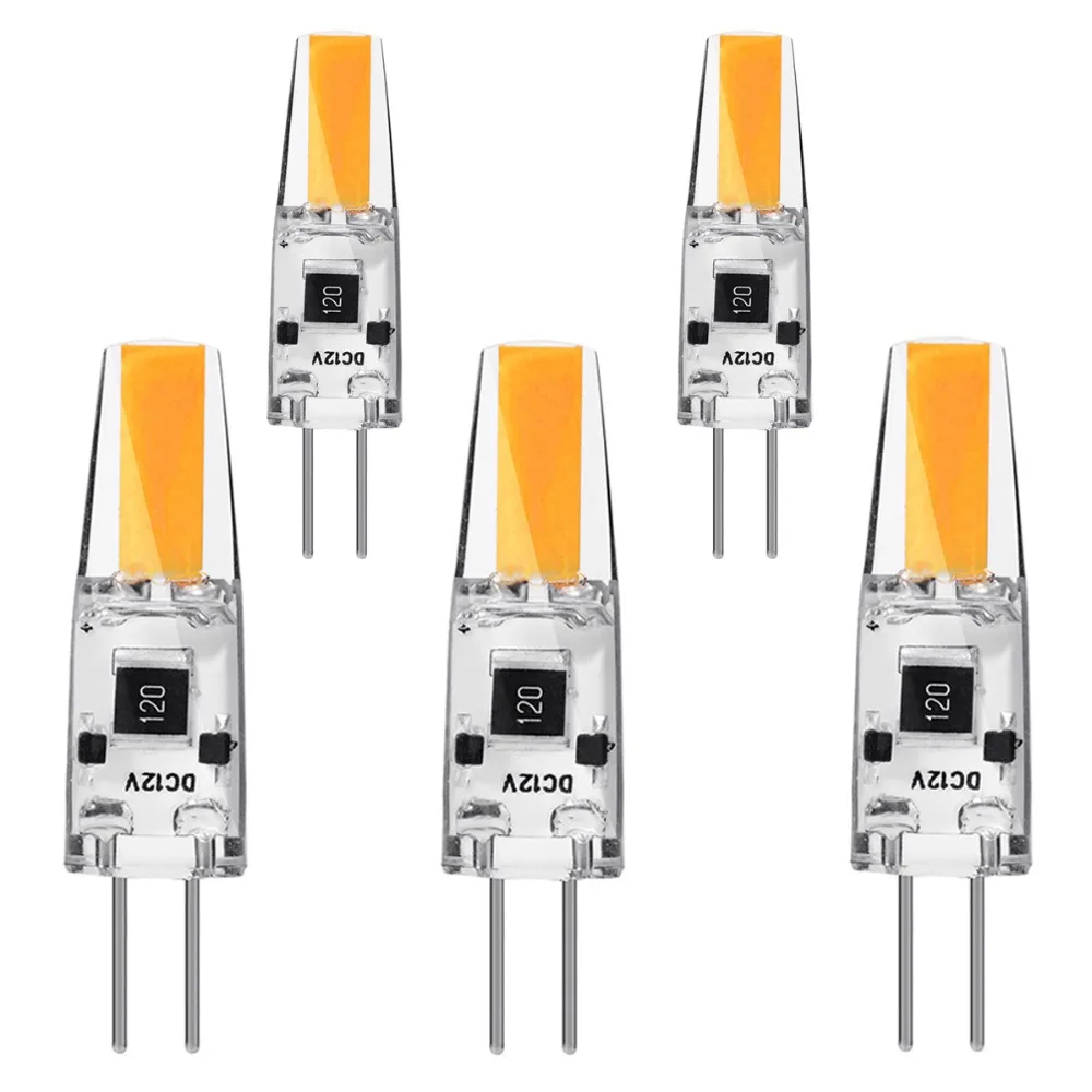 Светодиодная лампа G4 COB LED 2 Вт светодиодный в постоянного тока светодиодная 360