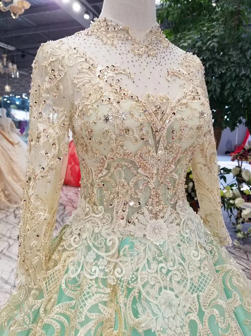 Vivian's Bridal высококачественное длинное кружевное платье с круглым вырезом и