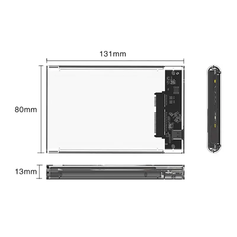 Внешний жесткий диск USB 3 0 для 2 5 дюйма 7 мм/9 мм HDD SSD Поддержка UASP кабели