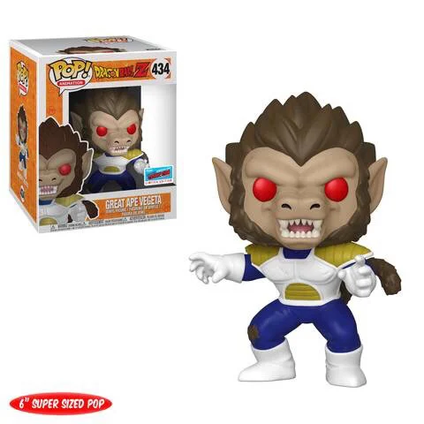 Funko POP Dragon Ball Z GRETA APE VEGETA фигурка Коллекционная модель игрушки для подарка на день рождения
