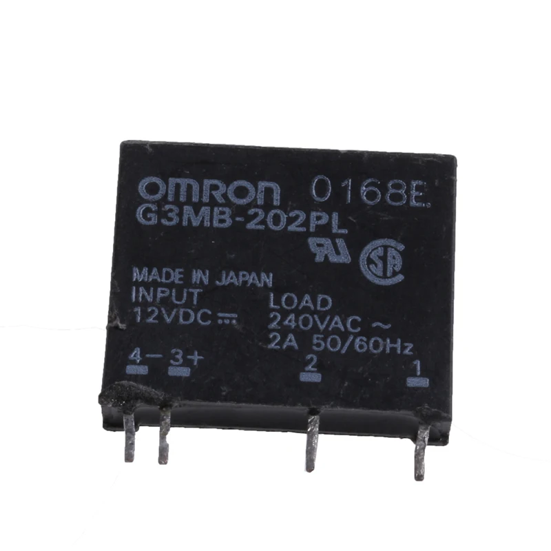 1 шт. новое твердотельное реле Φ PCB SSR In 12V DC Out 240V AC 2A большая стоимость |