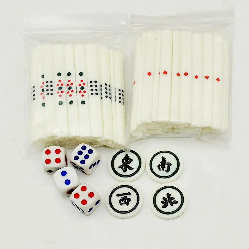 88PCS Plastic Chips Japanese Mahjong Poker Chips Poker Wholesale Game For Club/Party/Family
