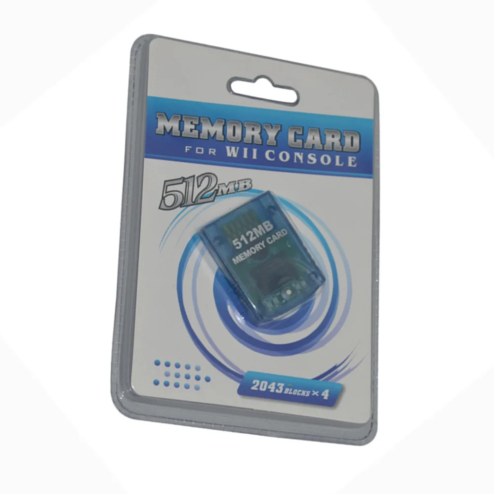 Лидер продаж практичная игровая Карта памяти 512 Мб для Wii консоль Gamecube GC Game System 512M