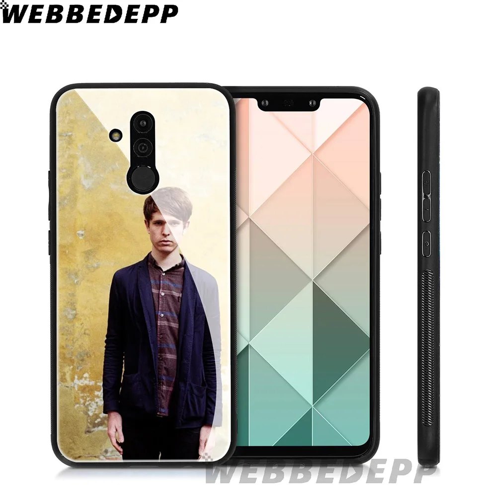 WEBBEDEPP James Blake Singer Tempered Glass Case for Huawei Mate 20 P20 P10 P Smart 2019 2018 &amp Honor 10 9 8X 7A Lite Pro |
