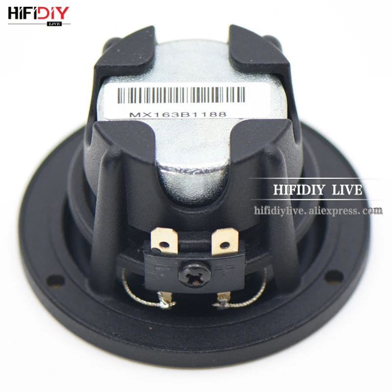 HIFIDIY Алюминий бассейна Hi-Fi 2 3 3,5 дюймов 65 мм полночастотный динамик 4OHM 20 Вт высокой мощности Alto басовый V65/85/95 мм