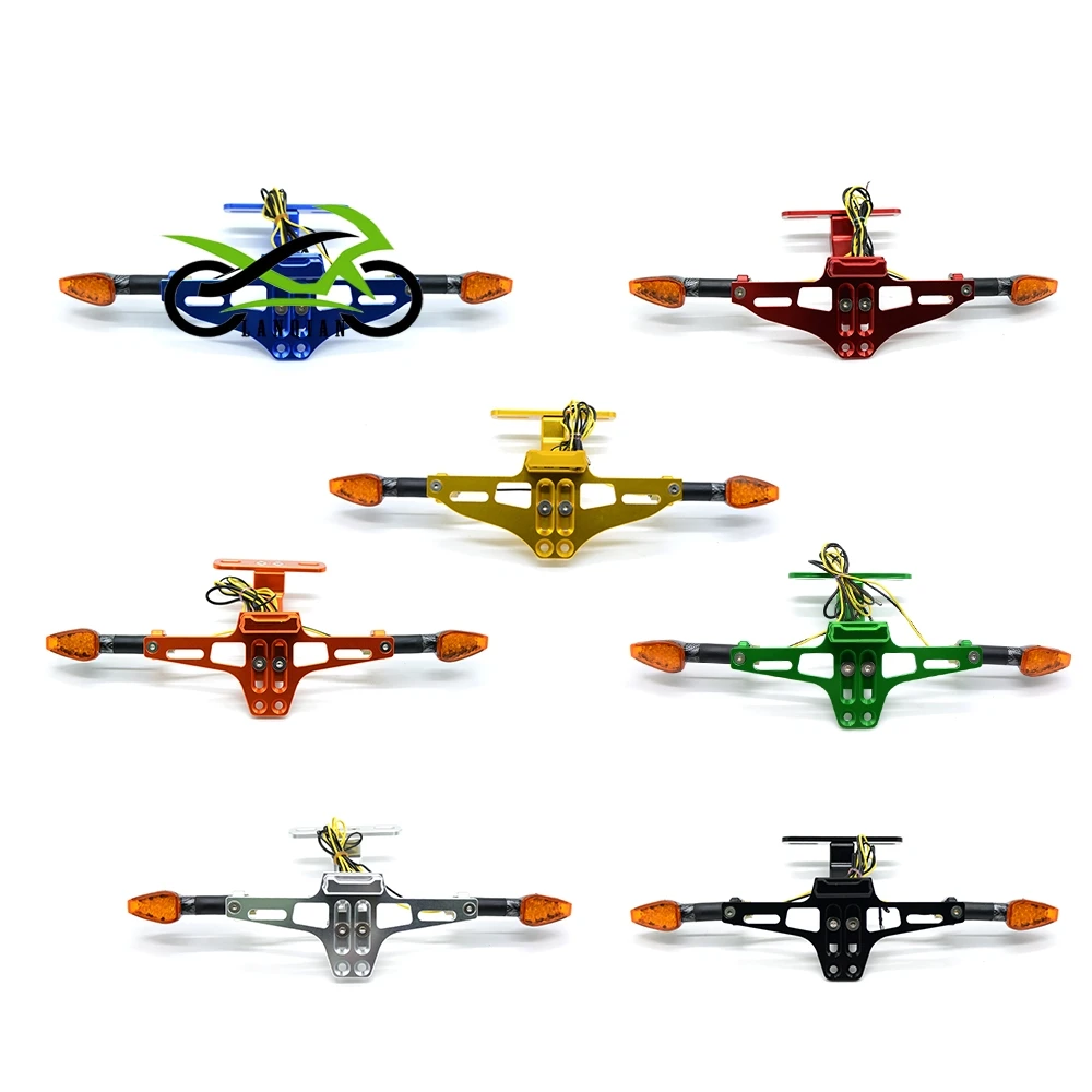 Рамка для номерного знака мотоцикла кронштейн сигнальных ламп RC 125 200 390 Enduro Supermoto