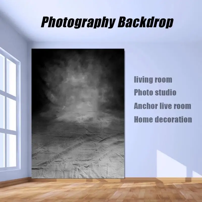 Винтажные плотные противотуманные фотофоны студия видео Декор фото задний фон фотообои занавес реквизиты фотосессии аксессуары
