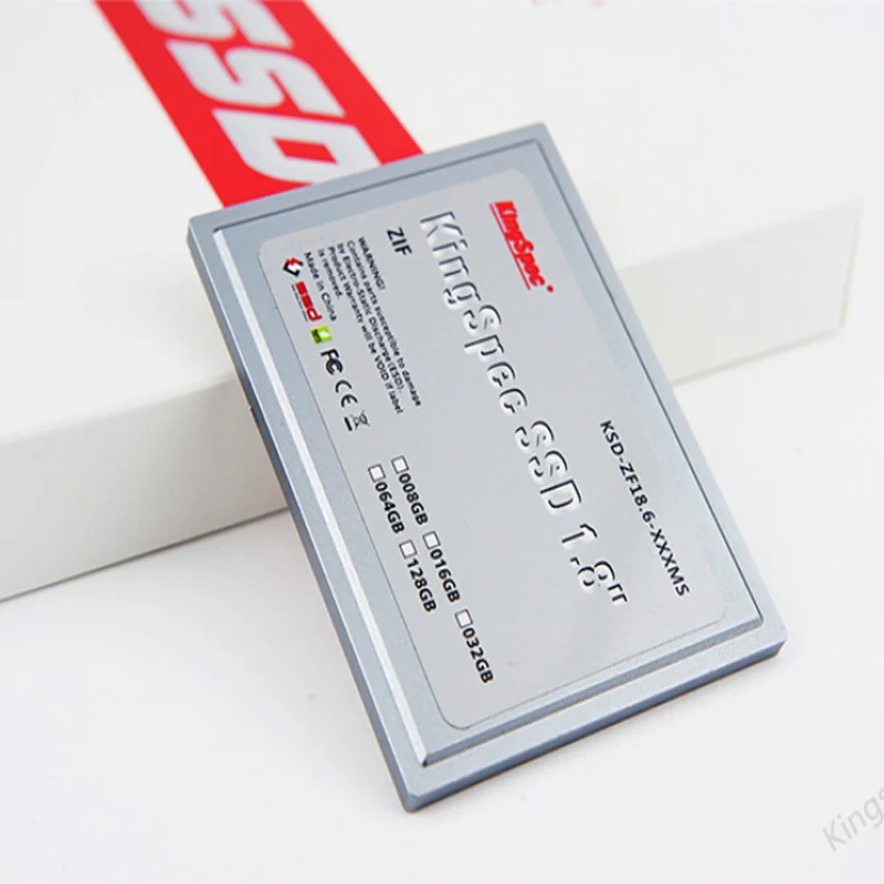 Бренд Kingspec 1.8 &quotZIF 44pin IDE SSD 32 ГБ 64 128 модуль твердотельный жесткий диск для ноутбук