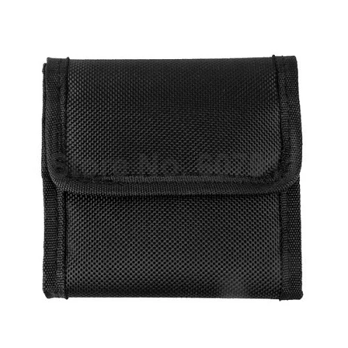 Чехол для фильтров объектива Бумажник чехол 3 кармана 25 27 Ультратонкие защитные