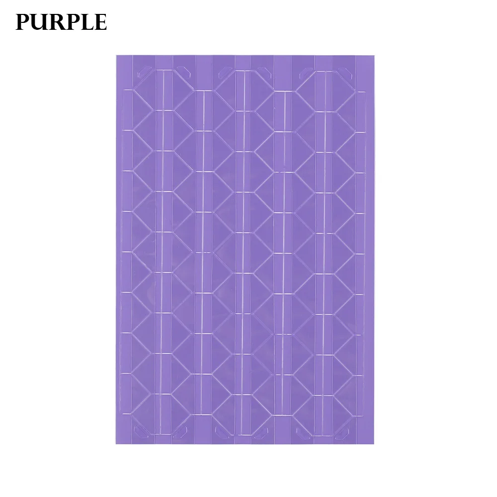 purple 102 шт винтажные DIY цветные Угловые Защитные пленки для фотографий скрапбукинга бумажные фотоальбомы рамка картина ручной работы декоративные ПВХ наклейки - Цвет: purple
