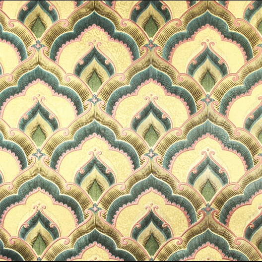 Роскошные золотые обои в стиле Ближнего Востока рулон модные художественные