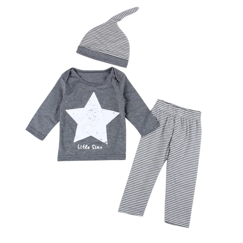 Одежда для маленьких девочек милые детские футболки с длинными рукавами + штаны