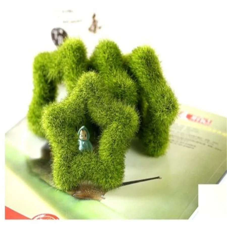 Fd3532 Новый Миниатюрный Кукольный сад корабль Фея Карликовые деревья DIY