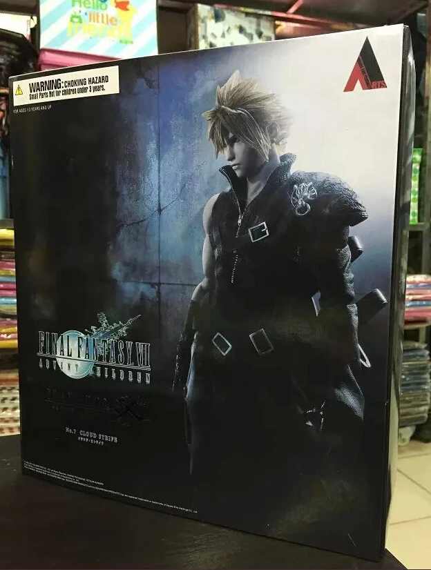 Final Fantasy Action Figure Play Arts коллекция игрушек Kai Cloud Strife игра Playarts PA34|toy doll stroller|toy schnauzerdoll