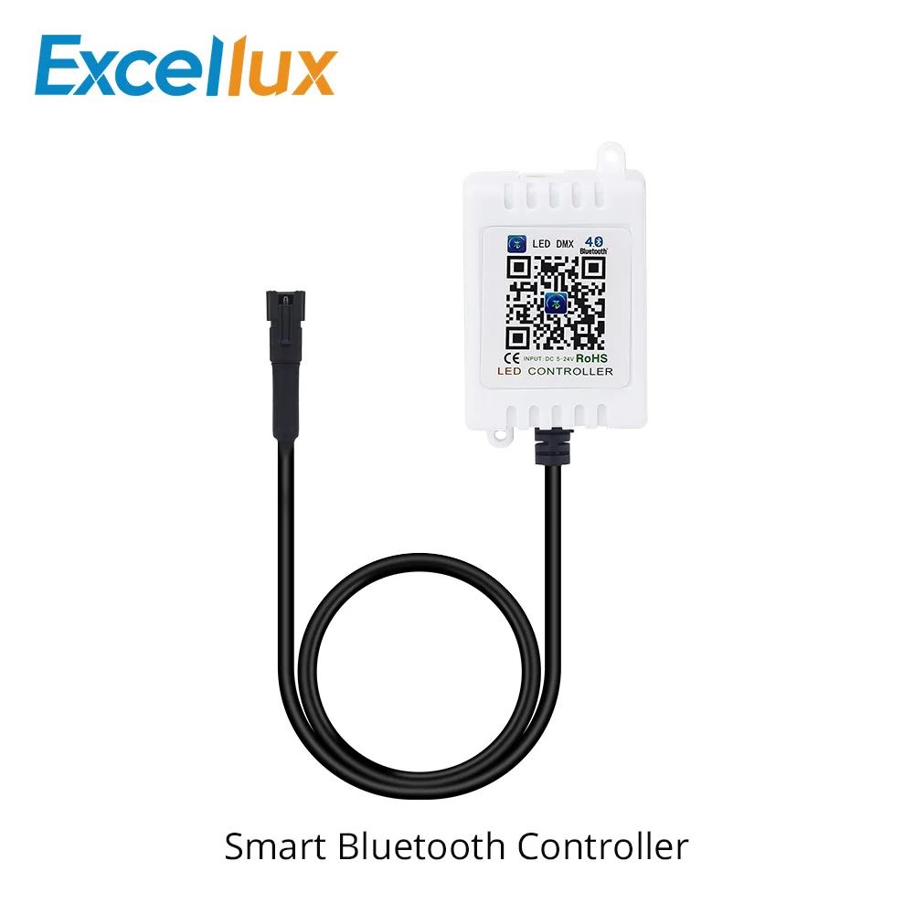 Bluetooth 4 0 SPI светодиодный контроллер DC5V 24V для всех видов IC WS2811 6803 Pixel RGB Светодиодная