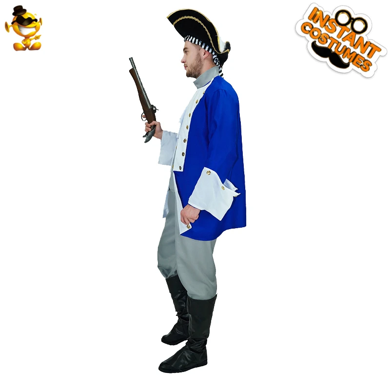 DSPLAY косплей для взрослых новый мужской костюм Colonial General Leader красивый мощный