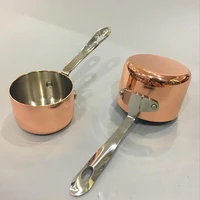 gravy boats copper plated sauce cup milk cup french fries sauce cup western restaurant special juice cup