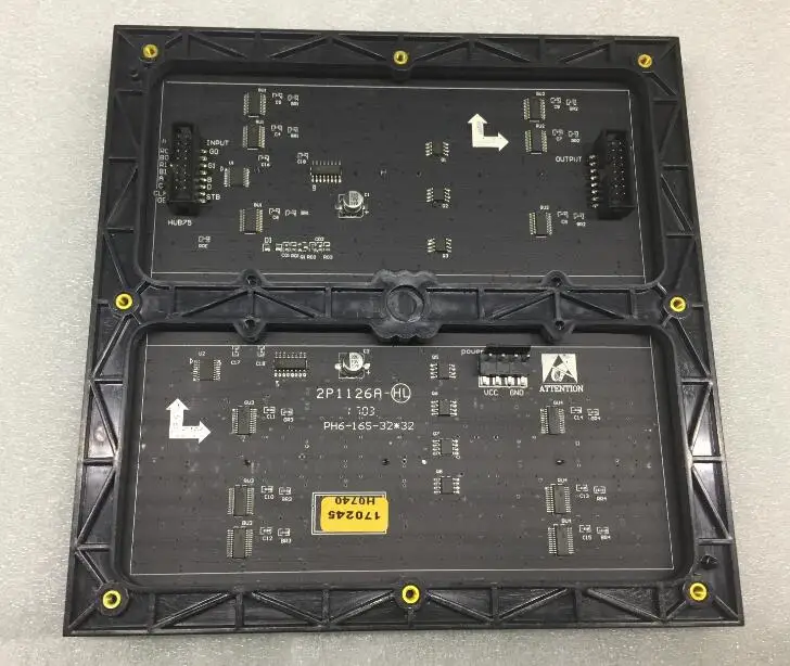 Модуль светодиодного дисплея P6 для помещений интерфейс HUB75 ASL LED SMD 192*192 мм