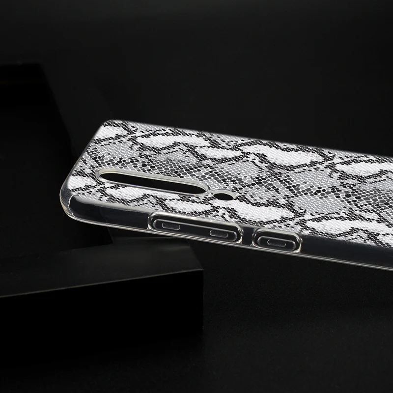 Силиконовый чехол с леопардовым принтом под змеиную кожу для Xiaomi Pocophone F1 9T 9 9SE 8 A2