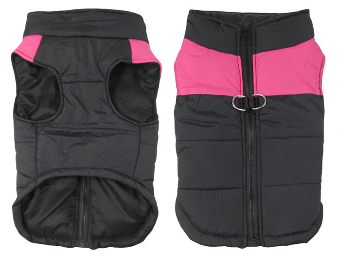 Зимнее Стеганое пальто Лидер продаж 4 цвета одежда для собак XS 4XL больших жилет