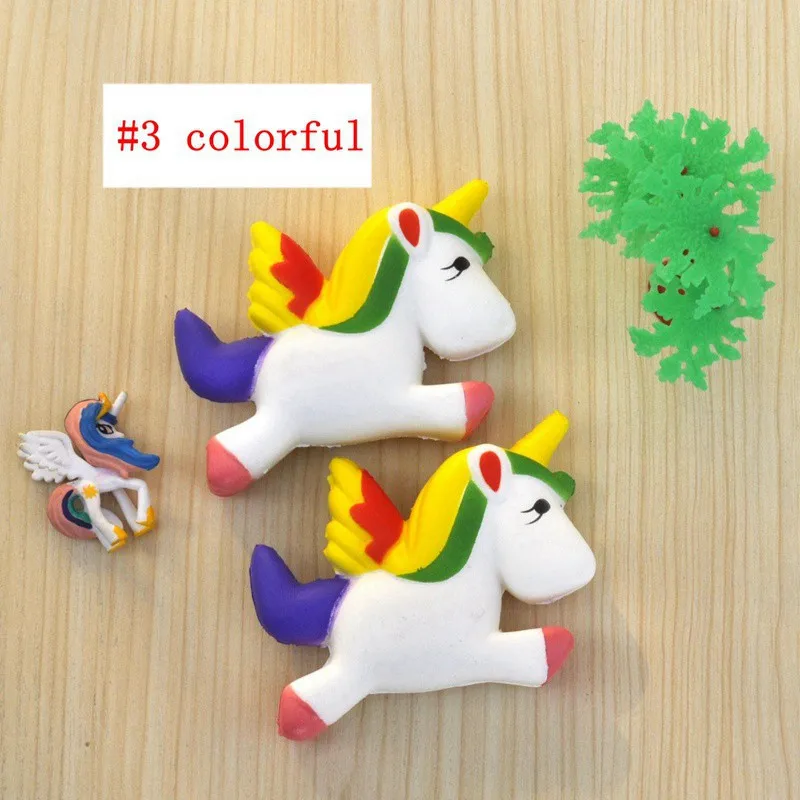 Мягкие игрушки-единороги Детские Красочные куклы Летающая Лошадь медленно