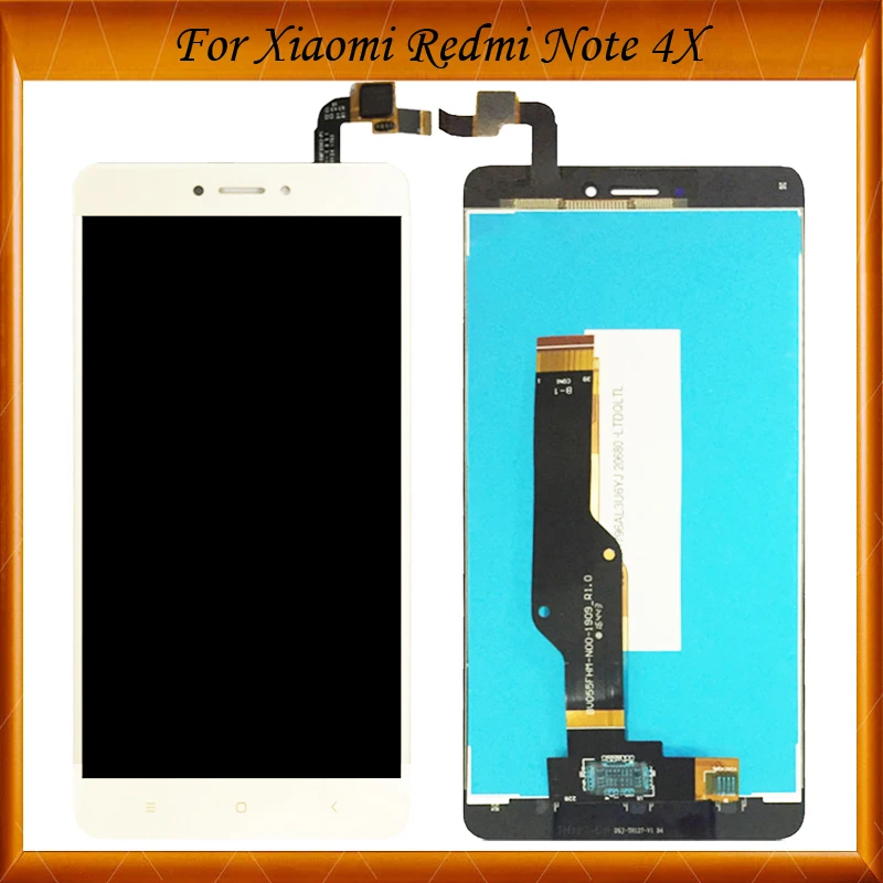 100% хорошо работает для XIAOMI Redmi Note 4X сенсорный ЖК-экран Замена ЖК-дисплея в наличии