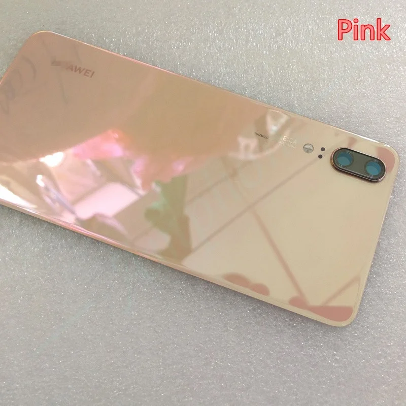 Новая задняя крышка из закаленного стекла для Huawei P20 запасные части Задняя
