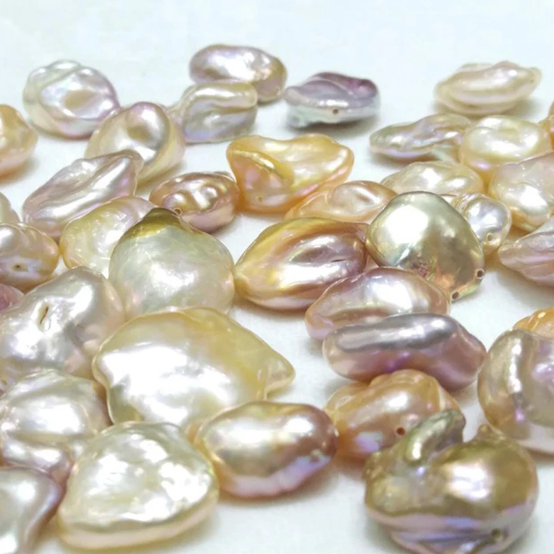 1pcs Natural Freshwater Pearls Irregular Shape DIY For Jewelry Making 9-18 Mm Necklace Bracelet Accessories Material | Украшения и