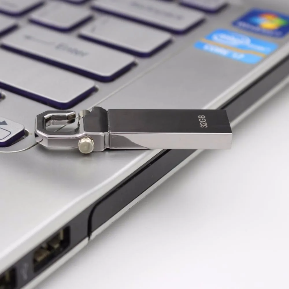 USB флеш накопитель 64 ГБ металлическая Флешка высокоскоростная 32 Гб реальная