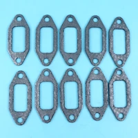 10pcs exhaust muffler gasket for husqvarna 362 365 371 372 372xp 372 xp chainsaw replacement spare part