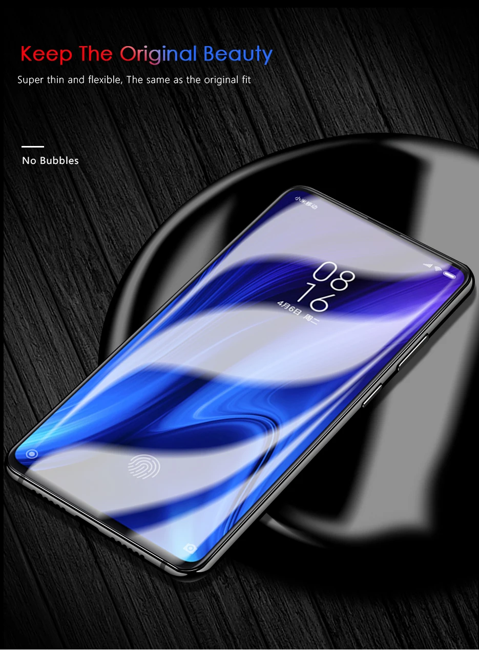 CHYI 3D изогнутая пленка для Xiao mi Red mi K20 Pro защита экрана mi 9T полное покрытие нано Гидрогелевая пленка с инструментами не стекло mi 9t