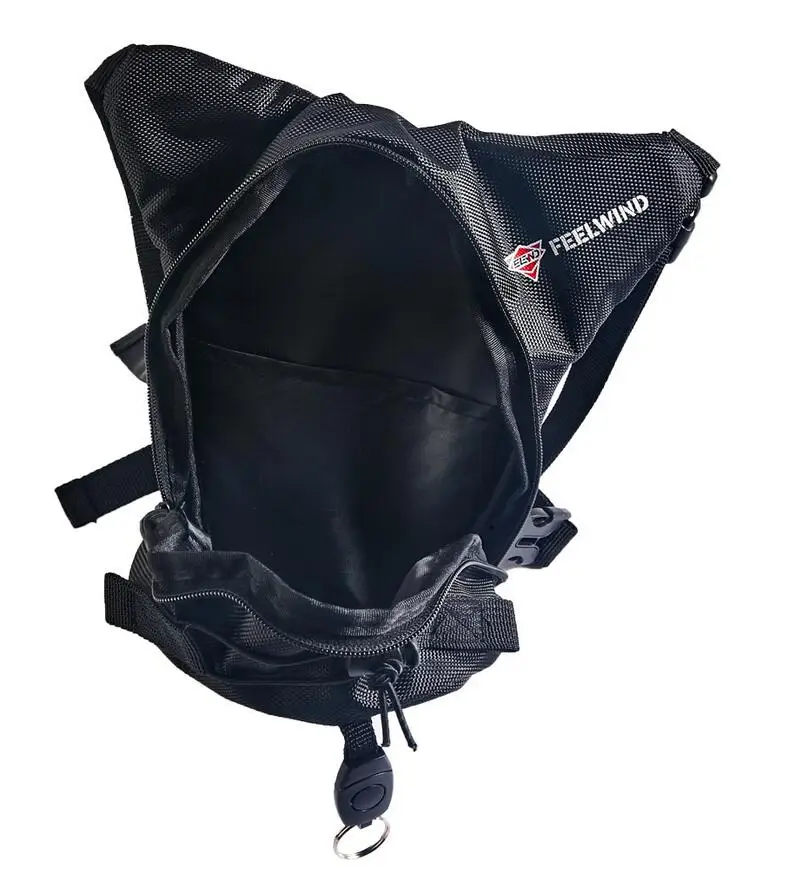 Поясная сумка с откидной ногой для мотоцикла велосипеда поясная черного цвета |