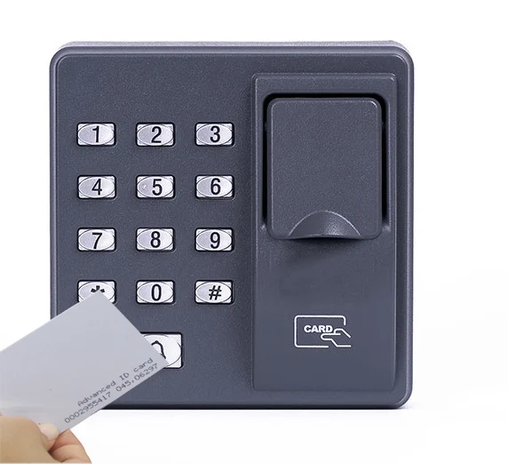 Биометрический сканер отпечатков пальцев и 125 кГц RFID кард-ридер система контроля