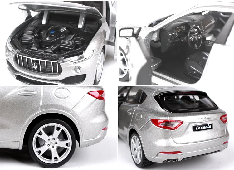 Bburago 1:24 Maserati SUV моделирование сплава Модель автомобиля ремесла украшения коллекция игрушка инструменты подарок