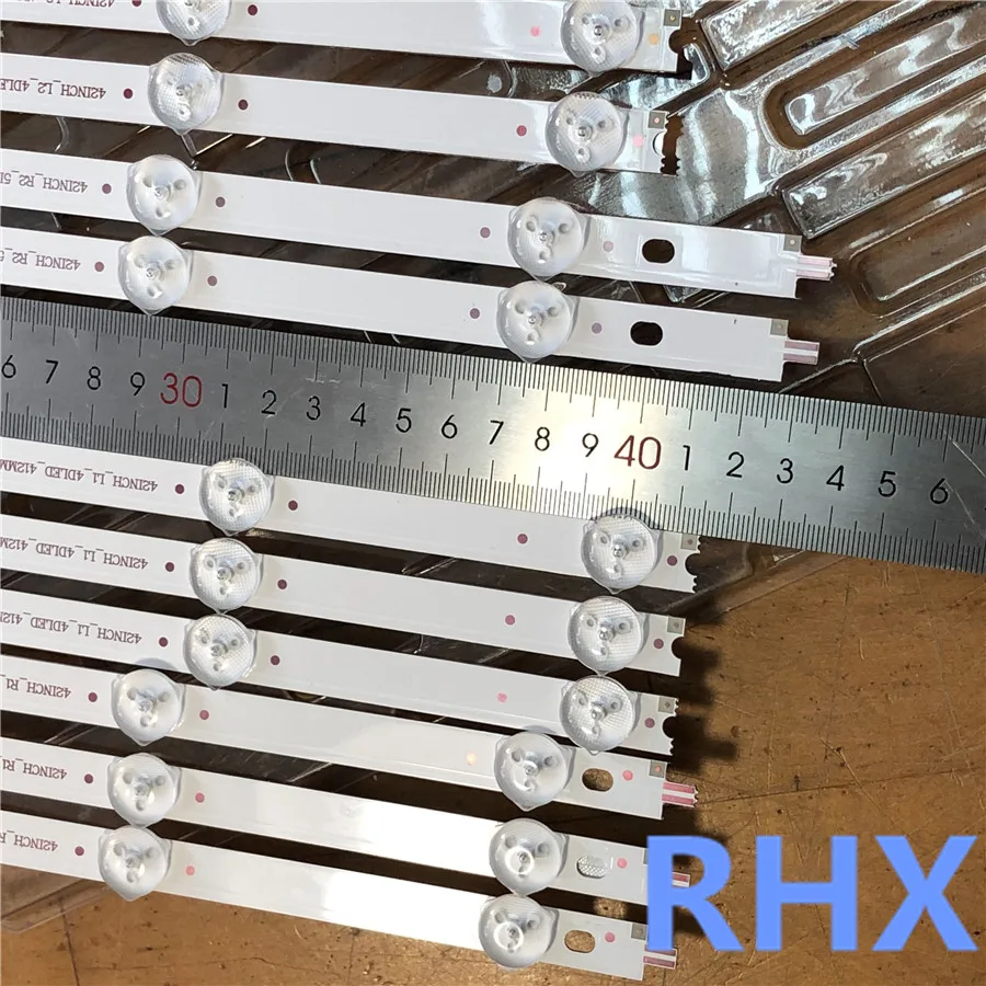 10 шт./лот для LG 42 дюймов &quotROW2.1 TV 6916L-1412A 6916L-1413A 6916L-1414A 6916L-1415A 42LN542V 42LN575S 42LA615V R1 + L1 = 824