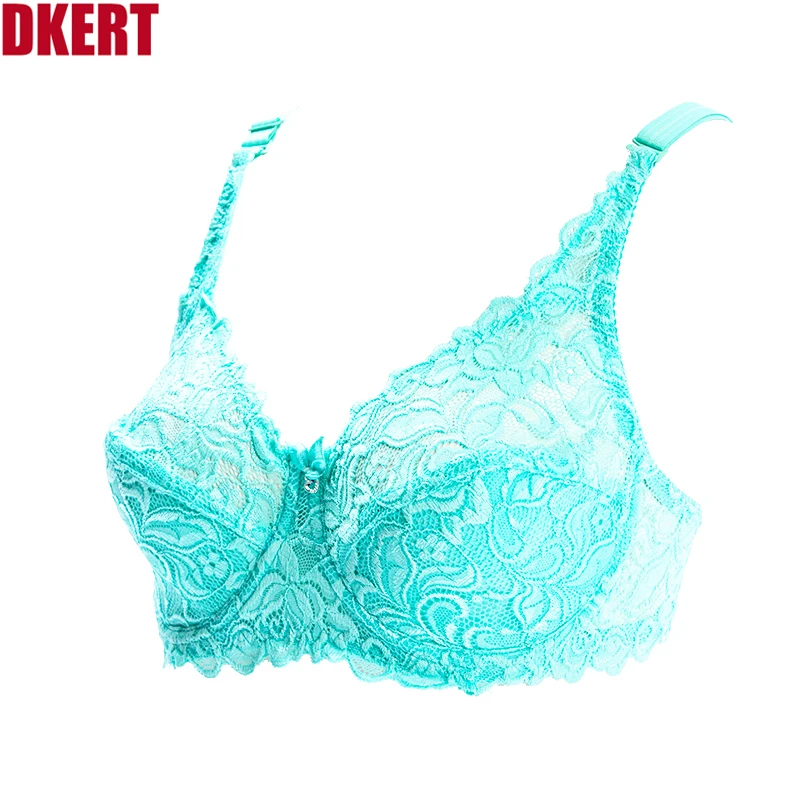 Женский ультратонкий бюстгальтер с кружевом размеры C D E|brassieres brands|lace brassierebra brand |