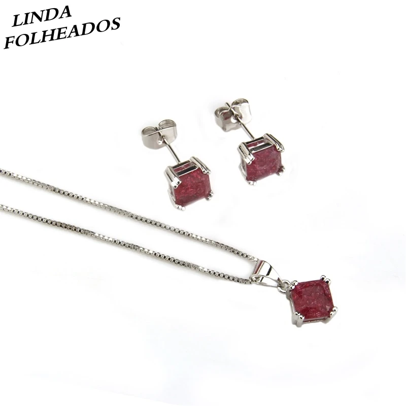 Комплект из колье и серёг меди фианита|Ювелирные наборы| |