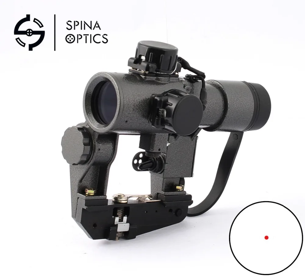 Оптика SPINA Recoil устойчивая Svd красная точка область SVD 1x30 область для охоты