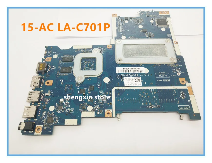 15-AC системная плата 440-G3 440 G3 P3825U материнская 824325-601 823924-601 AHL50 ABL52 LA-C701P для ноутбука HP