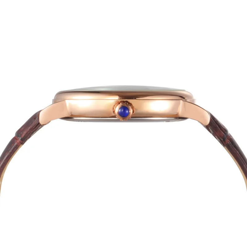 WEIQIN Римский стиль день недели розовое золото чехол модные часы для женщин