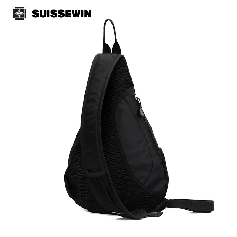 SWISSWIN сумки через плечо мужчины одного плеча мешок модные женские туфли нагрудные