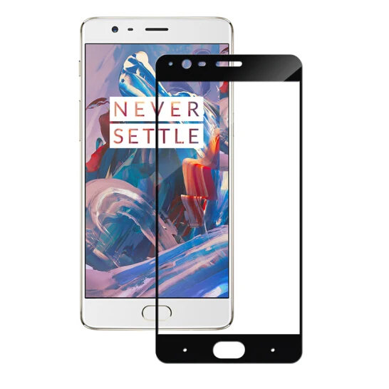 3D полное покрытие из закаленного стекла для OnePlus 3 5 5T 6 стекло протектор экрана