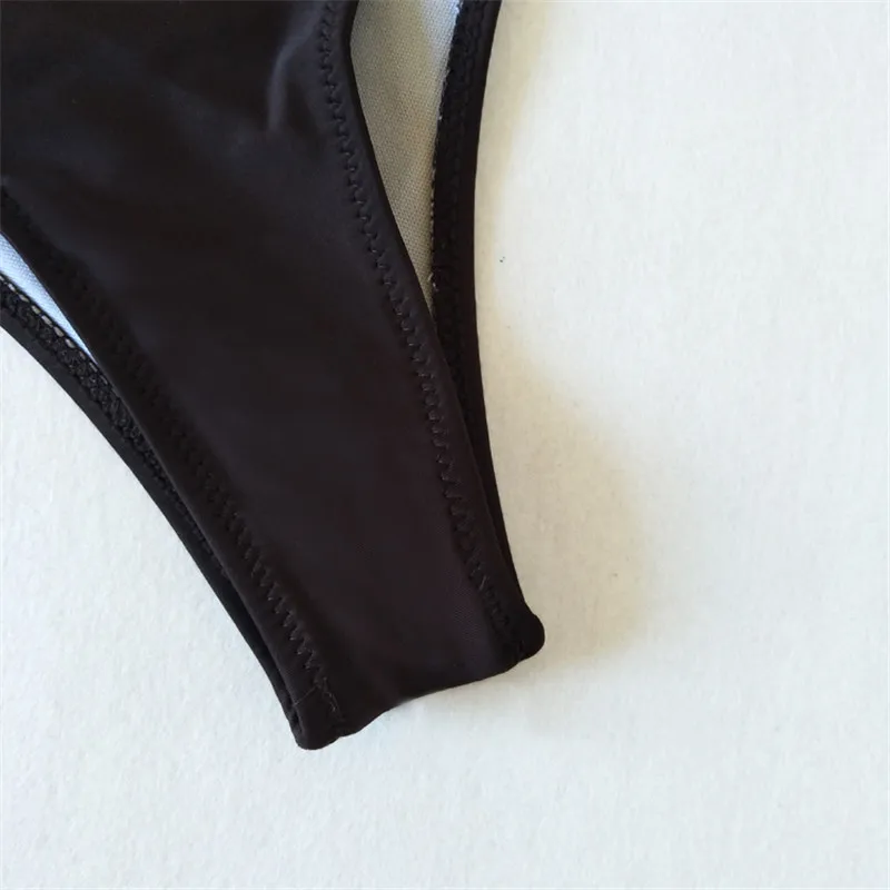 Новый женский купальник цельный сплошной цвет без бретелек сделано в Китае