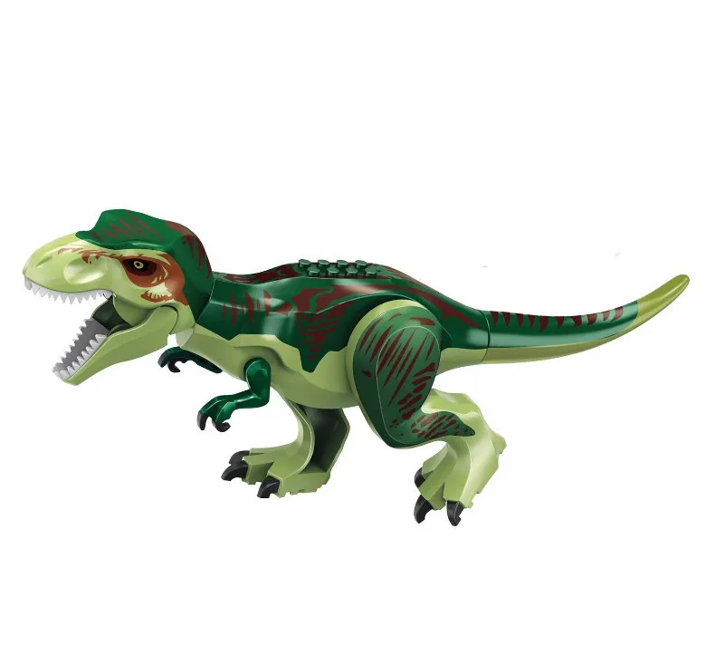 Мир Юрского периода строительные блоки парк Tyrannosaurs действие Rex прозрачный мир