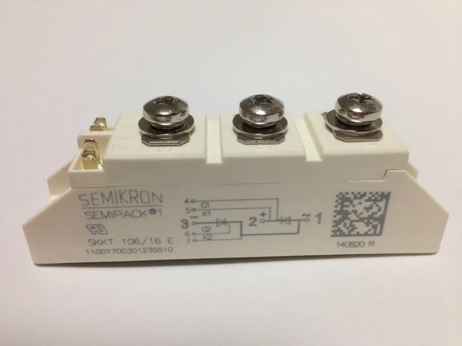 

SEMIKRON Simon new SCR module SKKT106/16E 106A