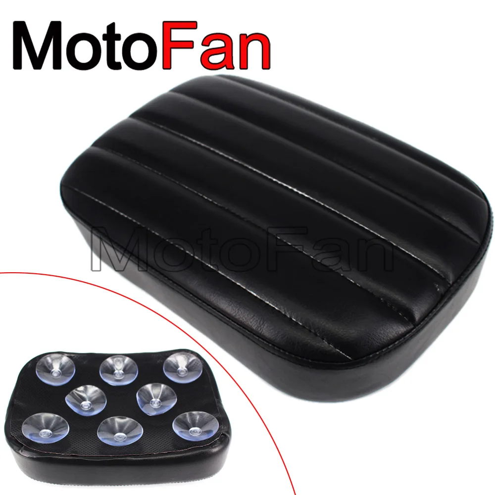 Мотоцикл 8 присоска заднее сиденье Подушка пассажирская для Yamaha Honda Harley Touring Dyna